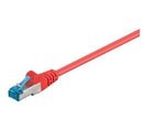 Patch kabel, S/FTP CAT6A, 2 m, rød