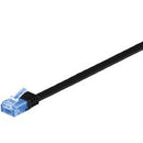Goobay 95386 CAT 6 Network Patch Cable U/UTP, Black, 3m Length