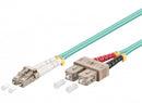 Fiberkabel 50/125 myLC-SC, OM4  multimode duplex, 1 m