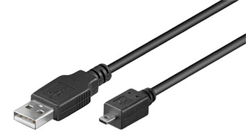 USB2 kabel, A han/8 pol mini, 1,8 m