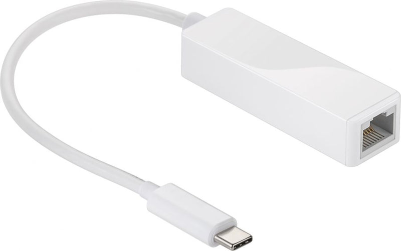 USB-C til RJ45 Adapter, White