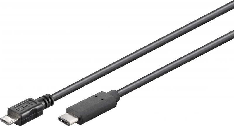 USB-C til Micro USB 2.0 - 20CM