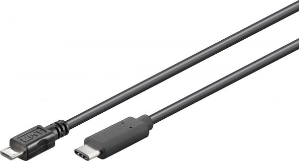 USB-C til Micro USB 2.0 - 60CM