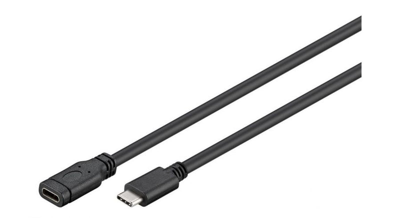 USB-C Han til USB-C Hun - 1 Meter