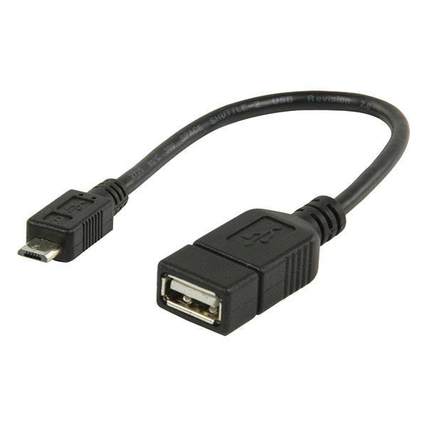 USB adapter, USB mini Han til USB A-Hun