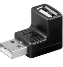 USB Adapter A-han til A-hun 90g vinklet højre