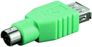 Goobay 68919 USB Adapter, Green