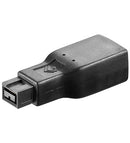 FireWire adapter 9 pol han til 6 pol hun