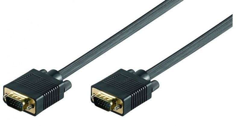 SVGA forb. kabel, 15 pol SUB-D han/han, 0,8 m