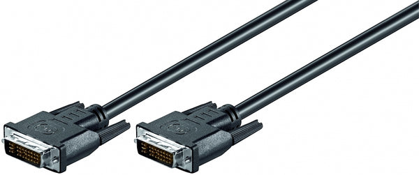 DVI monitor kabel 24+5 han/han, 2 m