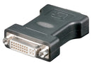Goobay 68029 Analog DVI/VGA Adapter, Nickel Plated