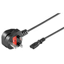 Pro UK - power supply cord 1.8 m black