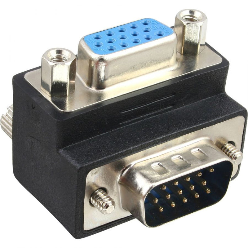 VGA Adapter 90grader Vinkel 15Pol