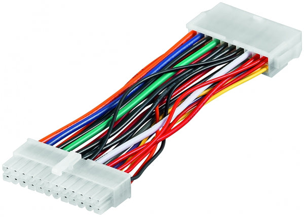 Strøm adapterkabel 20 pol han/24 pol hun