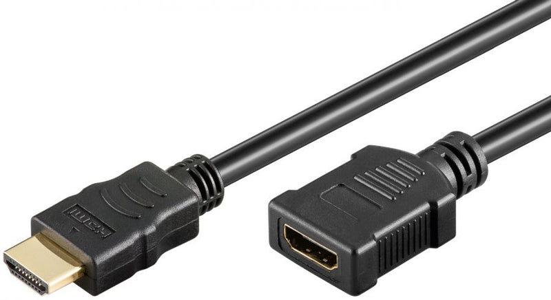 HDMI kabel 1M forlængerkabel med Ethernet