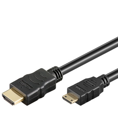 HDMI 1.4 kabel 19 pol han/19 pol mini han, 5m