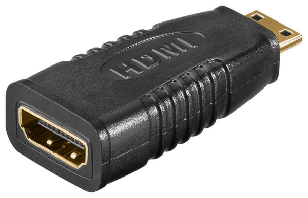 Goobay 68841 HDMI Adapter, Gold-Plated