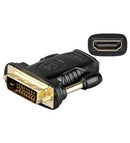 HDMI/DVI HQ adapter, HDMI hun/DVI-D han