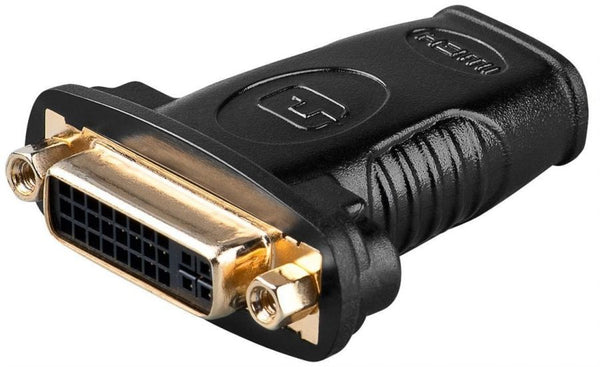 Goobay 68690 HDMI/DVI-I Adapter, Gold-Plated, Female, Type A