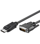 DisplayPort kabel, DisplayPort han/ DVI-D han, 2 m