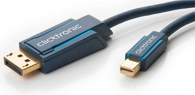 Clicktronic HQ videokabel, Mini-DisplayPort til Displayport, 2 m