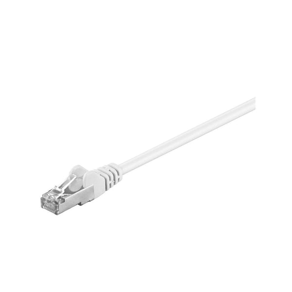 Patch kabel, F/UTP CAT5E, 10 m hvid