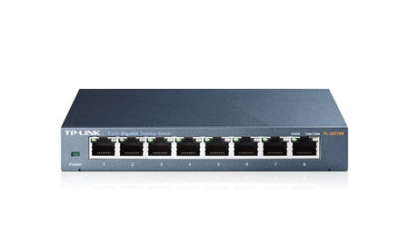 TP-Link TL-SG108 - 8-Port IGMP 10/100/1000Mbps Switch