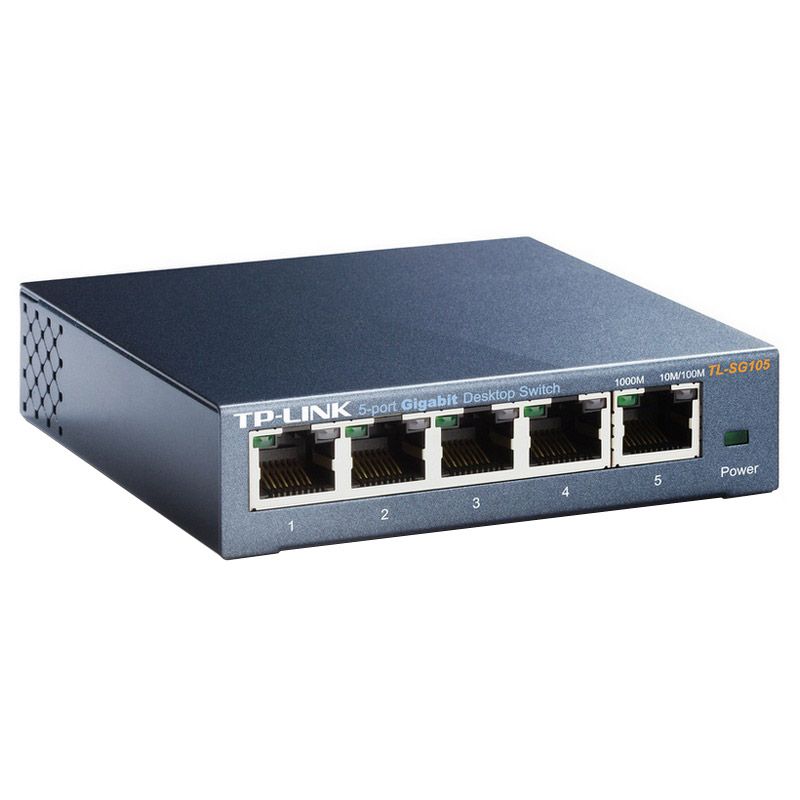 TP-Link TL-SG105 - 5-Port IGMP 10/100/1000Mbps Switch