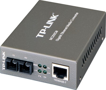 TP-Link MC200CM - Gigabit Ethernet Media Converter SC