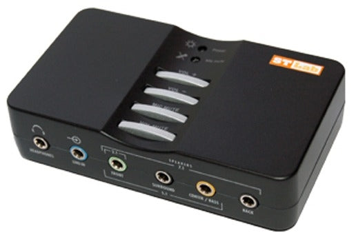 USB2 audio adapter/lydkort til surround 7,1