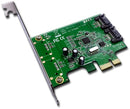 SATA III PCI Express kort, 2 interne porte