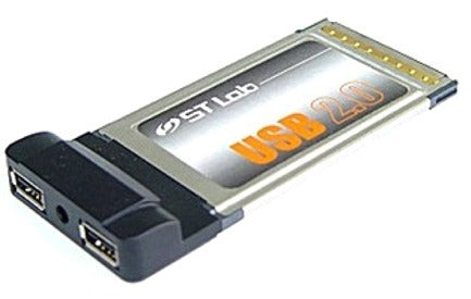 USB2 PCMCIA kort, 2 stk. A-porte