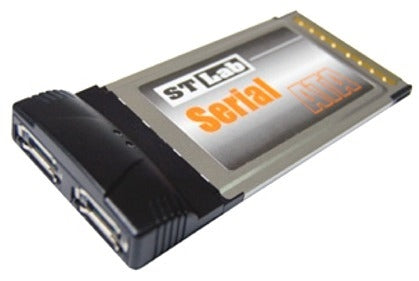 SATA PCMCIA kort med 2 eSATA porte