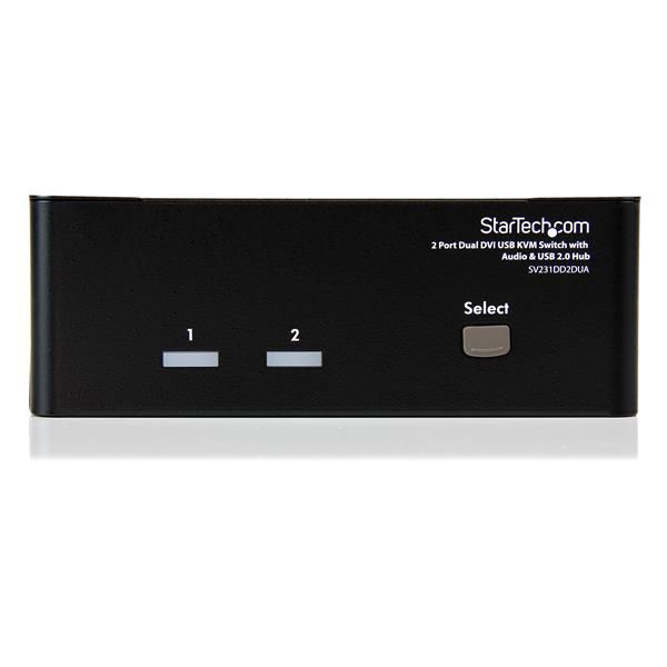 StarTech 2 Port Dual DVI USB KVM Switch