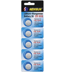 Batteri, CR1616 Lithium knapcelle 3 V, 5 stk