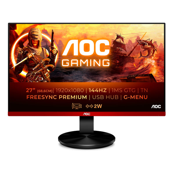 AOC G2790PX 68.6 cm (27") WLED LCD Monitor - 16:9 - 1 ms GTG - 1920 x 1080 - 16.7 Million Colours