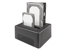 Logilink USB 3.0, 2-bay quick port/docking station for 2.5" & 3.5" SATA HDD/SSD hard drives with...