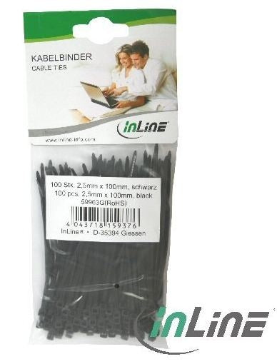 Kabelstrips 100x2,5mm, 100 stk.