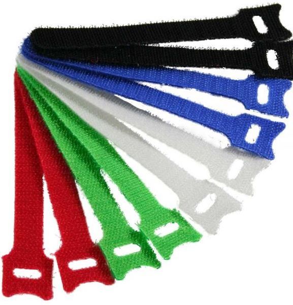 Velcro Strips 12x240mm, 10 stk