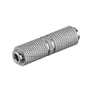 Goobay 11884 Headphone adapter; 3.5 mm jack; female to female; metal version - 3.5 mm female (3-...