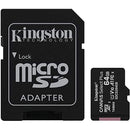 Kingston Canvas Select Plus microSD Card SDCS2/64 GB Class 10 (SD Adapter Included)