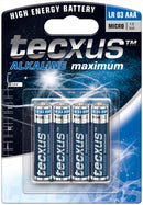 Tecxus AAA LR03 - 4Pk, 11007