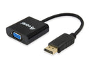 Equip 133435 videokabel adapter 0,15 m DisplayPort VGA Sort