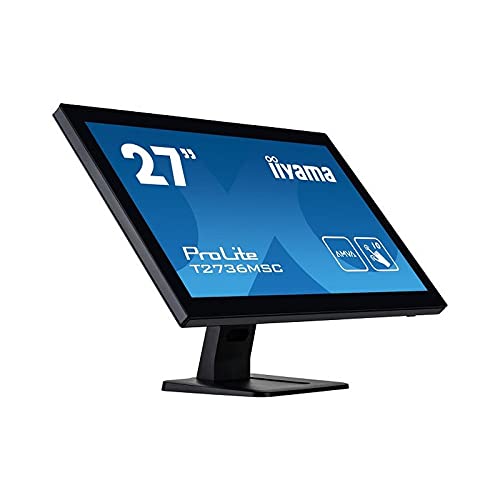 iiyama ProLite T2736MSC-B1 computerskærm 68,6 cm (27") 1920 x 1080 pixel Fuld HD LED Berøringsskærm Sort