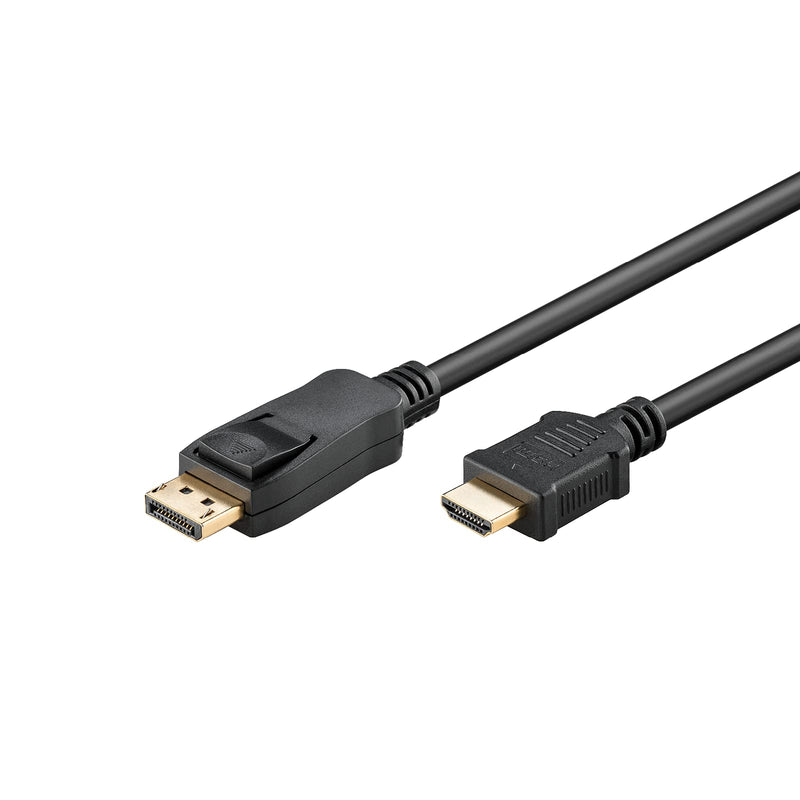 DisplayPort kabel, 20 pol DisplayPort han til 19 pol HDMI han, 1 m