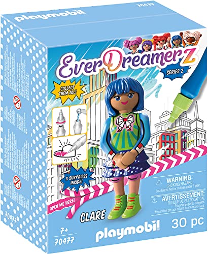 Playmobil - EverDreamerz 70477 Clare - Comic World Water Pen, for Children Ages 7+