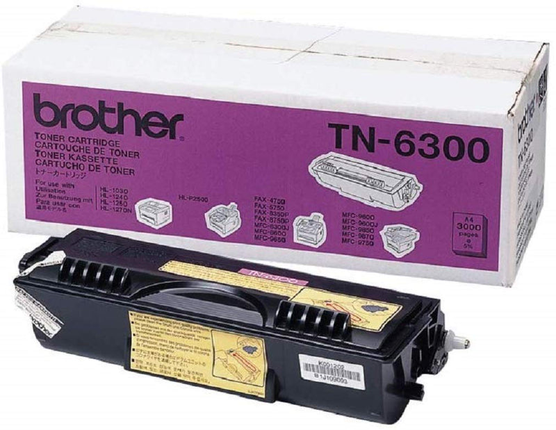 Brother TN6300 tonerpatron 1 stk Original Sort