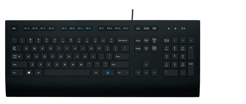 Logitech Corded Keyboard K280 DK