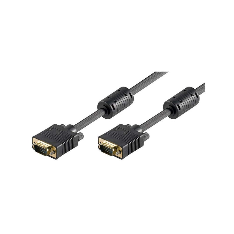SVGA forb. kabel, 15 pol SUB-D han/han, 10 m