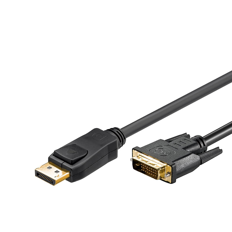 DisplayPort kabel, DisplayPort han/ DVI han, 2 m